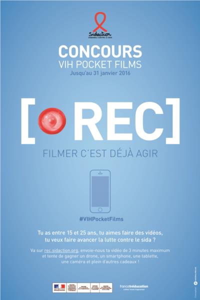 Visuel TOP DEPART : LANCEMENT DU CONCOURS VIH POCKET FILMS Le téléphone portable : une arme contre le VIH