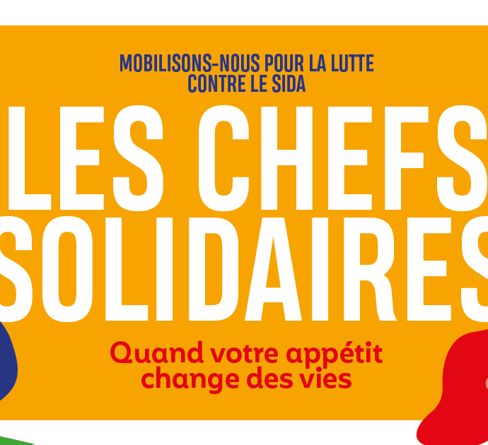 Visuel CHEFS SOLIDAIRES 2019 :  Sidaction lance la 11ème édition des « Chefs Solidaires » :  appel à la participation de tous les professionnels des métiers de bouche !